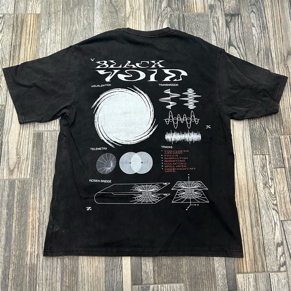 🔥🔥 MIXTAPE 008 DVLPMNDS x AWW Alien worldwide Black Premium Graphic Skate Tee